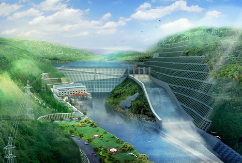 安徽老挝南塔河1号水电站项目